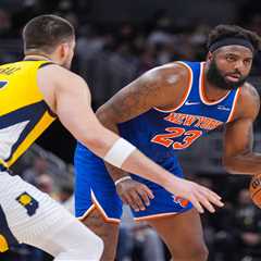 Knicks’ Mitchell Robinson has career rebounding night  in first 30-minute night of season
