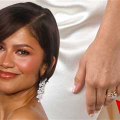 Zendaya Flashes Possible Wedding Ring at 'The Drama' Premiere