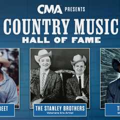 Country Music Hall of Fame Names Tim McGraw, Paul Overstreet & The Stanley Brothers as..