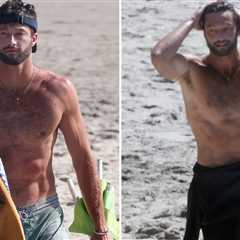 Rumored 'Bachelorette' Winner Doug Mason Strips Down in San Diego