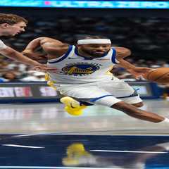 Moses Moody goes down with season-ending knee injury, but Warriors beat Mavericks