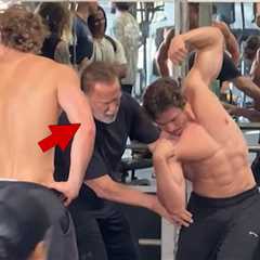 Arnold Schwarzenegger's Son Joseph Baena Ready to Flex in Bodybuilding Debut