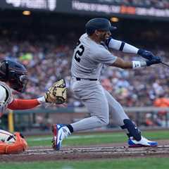 Yankees start season with second-inning explosion against Giants ace Logan Webb