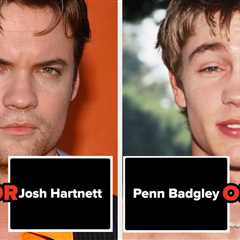 If You Can Identify 25/50 Of These 2000s Male Heartthrobs, You're Definitely A Millennial