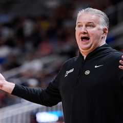 Purdue’s Matt Painter had an NSFW reaction to buzzer-beating March Madness win over Texas