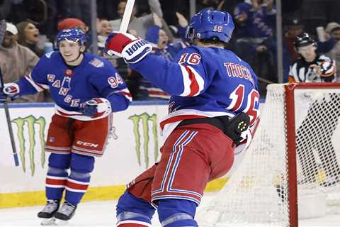Gabe Perreault finally starting to live up to Rangers’ expectations