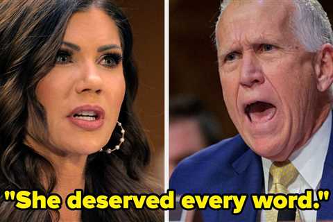 He Dragged Her So Bad: This Republican Is Going Viral For Absolutely Destroying Kristi Noem During..
