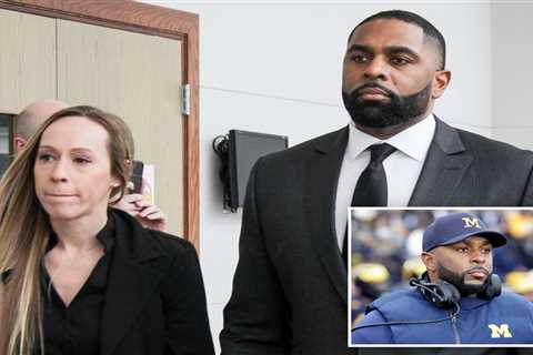 Disgraced ex-University of Michigan football coach Sherrone Moore takes plea deal on lesser charges