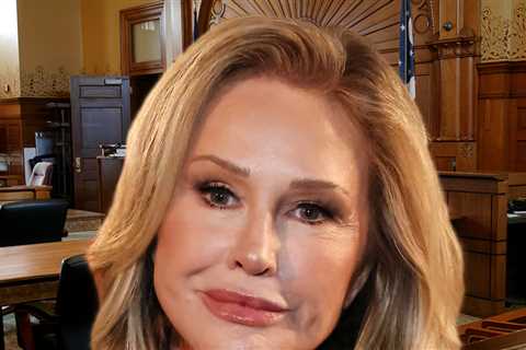 Kathy Hilton Dragged to Court by House Guest Claiming Leg Injuries