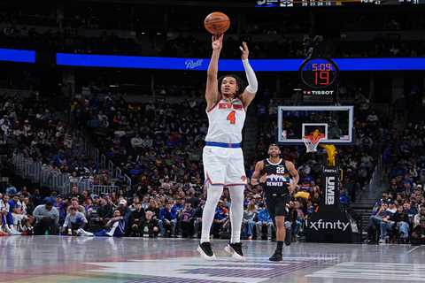 Knicks’ Pacome Dadiet nets career high in points during garbage time