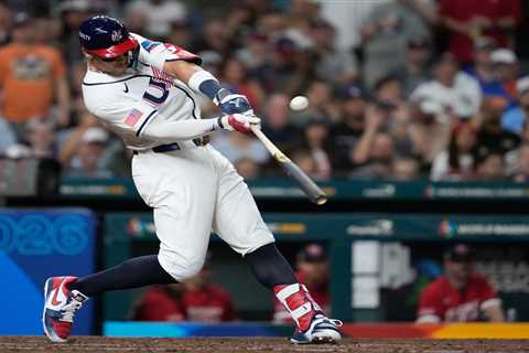 Aaron Judge breaks scoreboard after torching ball in World Baseball Classic