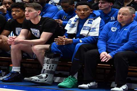 Duke loses Caleb Foster for ‘foreseeable future’ in NCAA Tournament blow