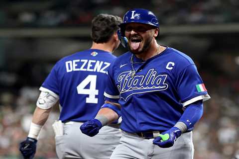 ‘Beaned up’ Vinnie Pasquantino blasts three homers in historic WBC effort for Italy: ‘You’re..
