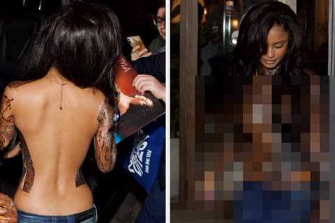 Tyla's Optical Illusion Snakeskin Outfit Isn't Actually Clothing