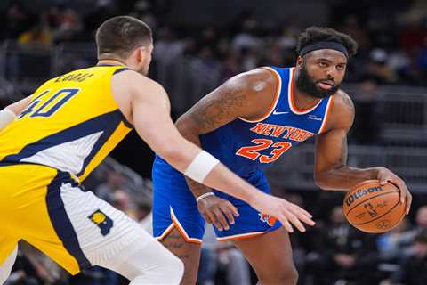 Knicks’ Mitchell Robinson has career rebounding night  in first 30-minute night of season
