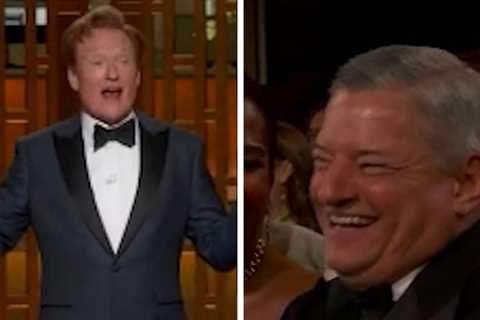 Conan O'Brien Calls Out Netflix CEO Ted Sarandos at Academy Awards