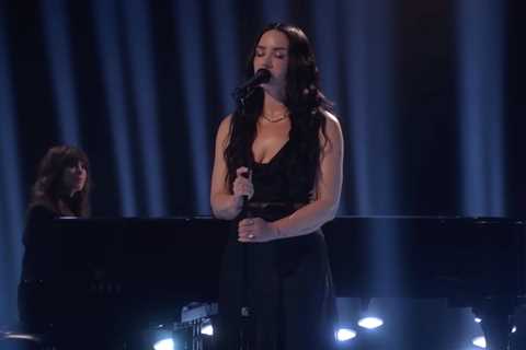 Demi Lovato Performs Haunting Ballad ‘Ghost’ on ‘Tonight Show,’ Talks Wedding to Jordan Lutes: ‘He..