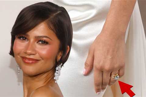 Zendaya Flashes Possible Wedding Ring at 'The Drama' Premiere