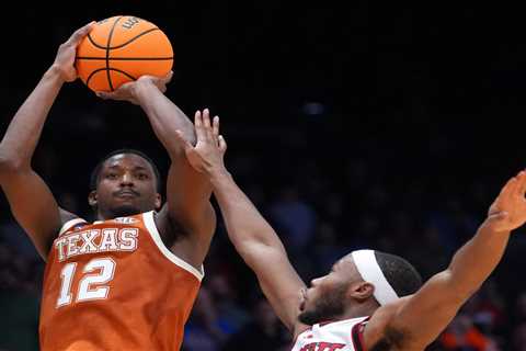 Tramon Mark’s jumper in final second sparks Texas’ First  Four March Madness win over NC State