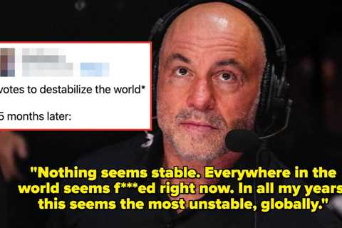 If Only Someone Warned You...: Joe Rogan Is Going Viral After Admitting 2026 Is The Most Unstable..