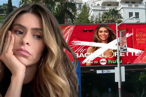 Taylor Frankie Paul 'Bachelorette' Hollywood Billboard Yanked Down, on Video