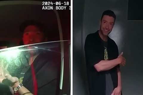 Justin Timberlake Jokes About Race in DWI Arrest Police Body Cam Video
