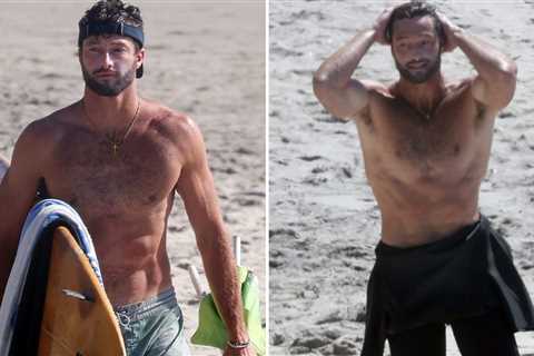 Rumored 'Bachelorette' Winner Doug Mason Strips Down in San Diego