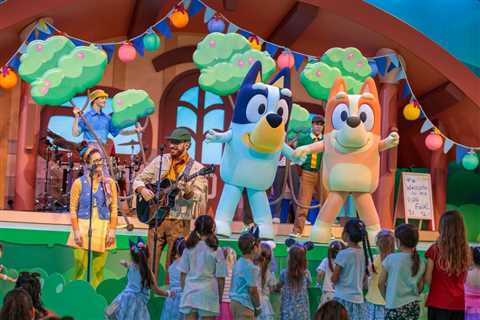 Bluey Makes Her Disneyland Debut With a Live Band Show: Sneak a Peek at ‘Bluey’s Best Day Ever!’