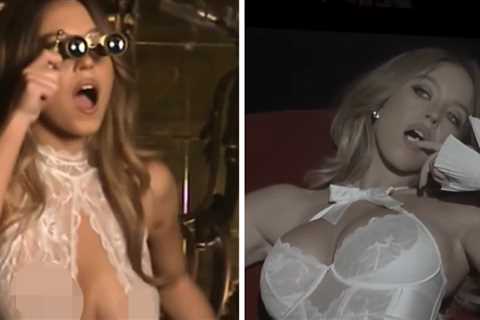 Sydney Sweeney Busts Through Her New Sizzling Lingerie, Watch Video