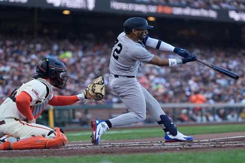 Yankees start season with second-inning explosion against Giants ace Logan Webb