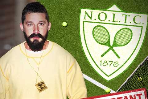 Shia LaBeouf Allegedly Disturbing New Orleans Tennis Club Members