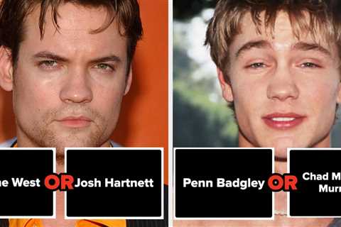 If You Can Identify 25/50 Of These 2000s Male Heartthrobs, You're Definitely A Millennial