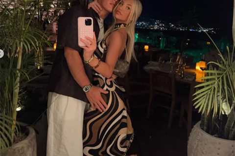 Jaxson Dart gives intimate look at offseason with girlfriend before second Giants season