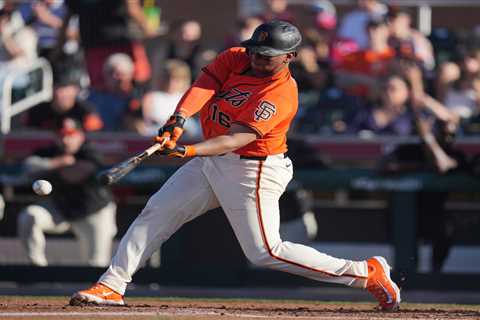 Giants’ Rafael Devers hasn’t started at first base. Here’s why