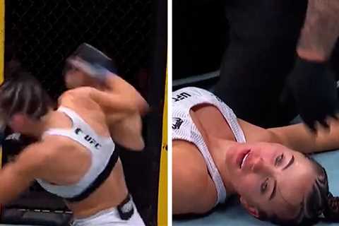 MMA Rising Star Maycee Barber Knocked Out Cold During UFC Fight, Video Shows