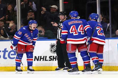 Rookie Adam Sykora providing ray of light for gloomy Rangers: ‘Hard not to like that guy’