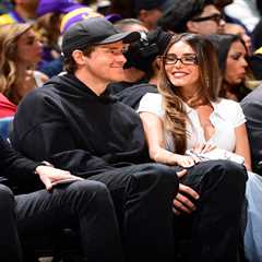 Justin Herbert, Madison Beer have date night at Lakers game