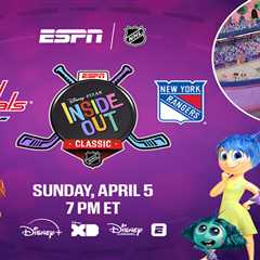 How to watch animated NHL ‘Inside Out Classic’ featuring Rangers vs. Capitals