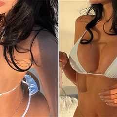 Kardashian-Jenner Curves ... Guess Whose Lil' White Bikini