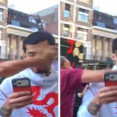 Sneako Sucker Punched Walking Down Sidewalk, on Video