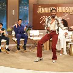 Colman Domingo Shows Off His Moonwalk, Talks Being ‘Protective’ of Young ‘Michael’ Actors on..