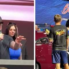Jesse James Hangs With Wife Bonnie Rotten at Auto Show After Court Showdown, on Video