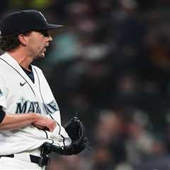 Mariners’ Logan Gilbert catches 108 mph liner with his jersey — here’s why it was a ruled a hit