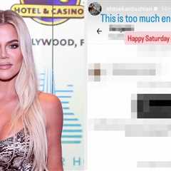 Khloé Kardashian Posted Her Delivery Driver's Extremely Unhinged Response After She Said An Item..