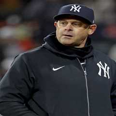 Yankees’ Aaron Boone reacts to Red Sox firing Alex Cora