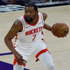 Kevin Durant out for Rockets’ must-win Game 4 versus Lakers