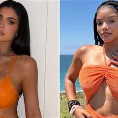 Kylie Jenner vs. Halle Bailey Who'd You Rather?! Babes In Orange Edition