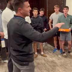 UCLA Coach Bob Chesney turns to pizza delivery to lure frat guys to support Bruins