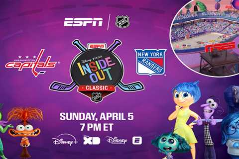How to watch animated NHL ‘Inside Out Classic’ featuring Rangers vs. Capitals