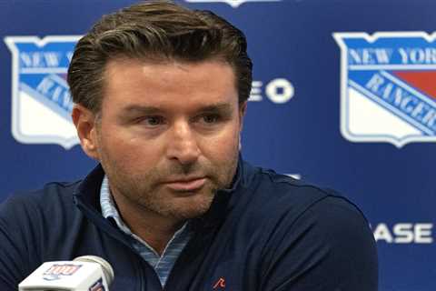 Where Chris Drury stands with Rangers after wave of cutthroat moves around NHL
